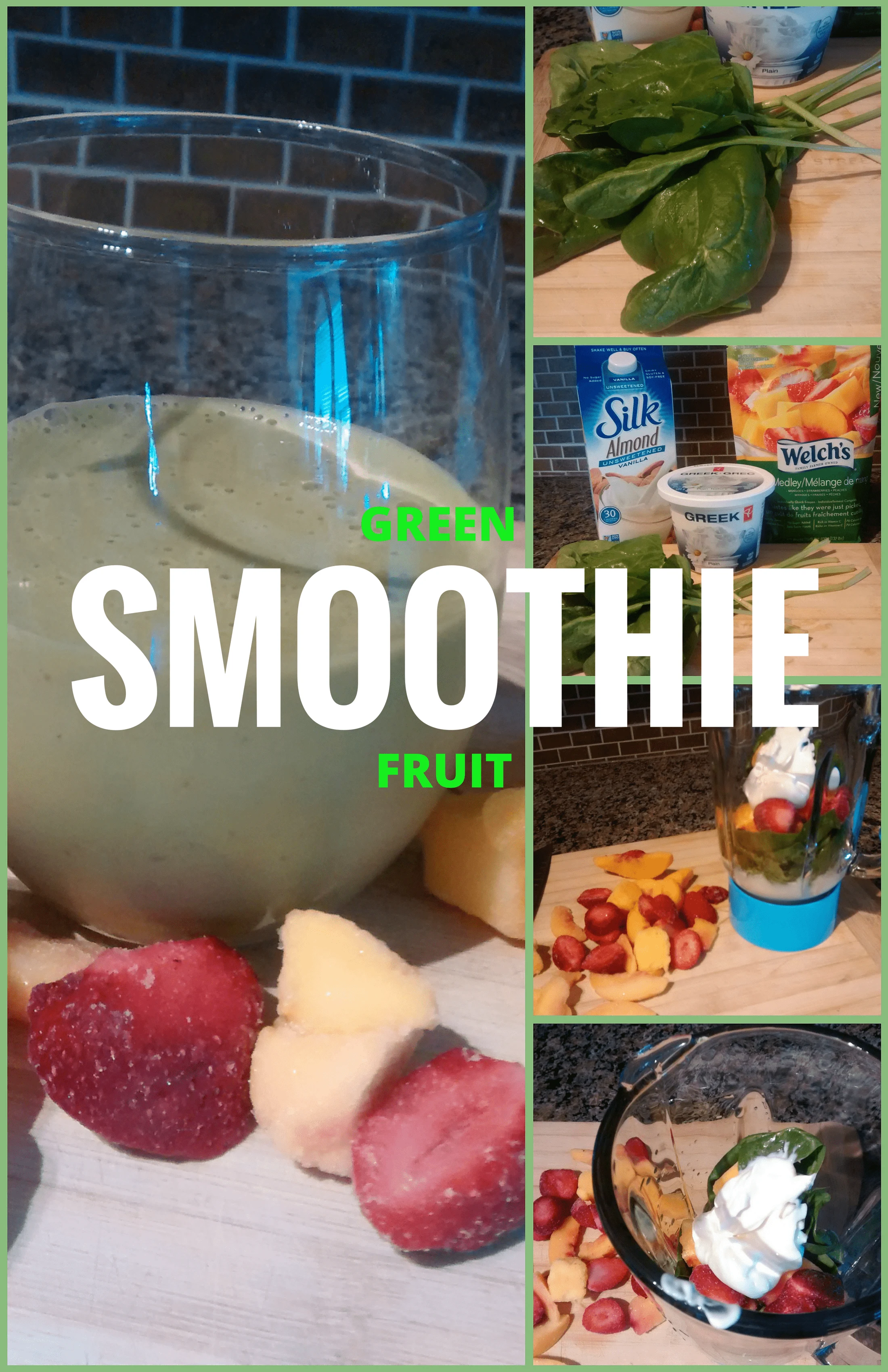 Green Fruit Smoothie Recipe