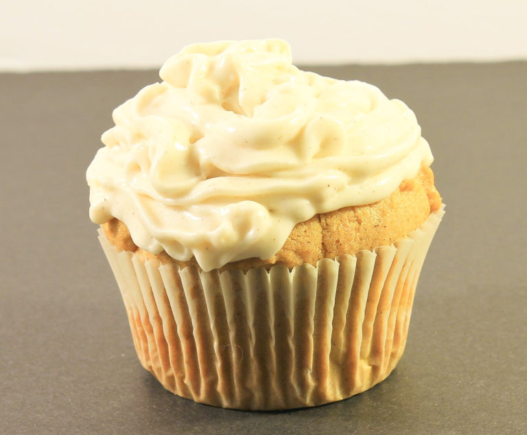 Pumpkin Muffin Recipe With Spiced Cream Cheese Frosting The Olive Blogger 2170