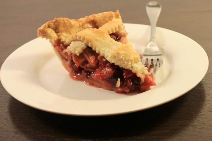 Apple Cranberry Pie Recipe - The Olive Blogger