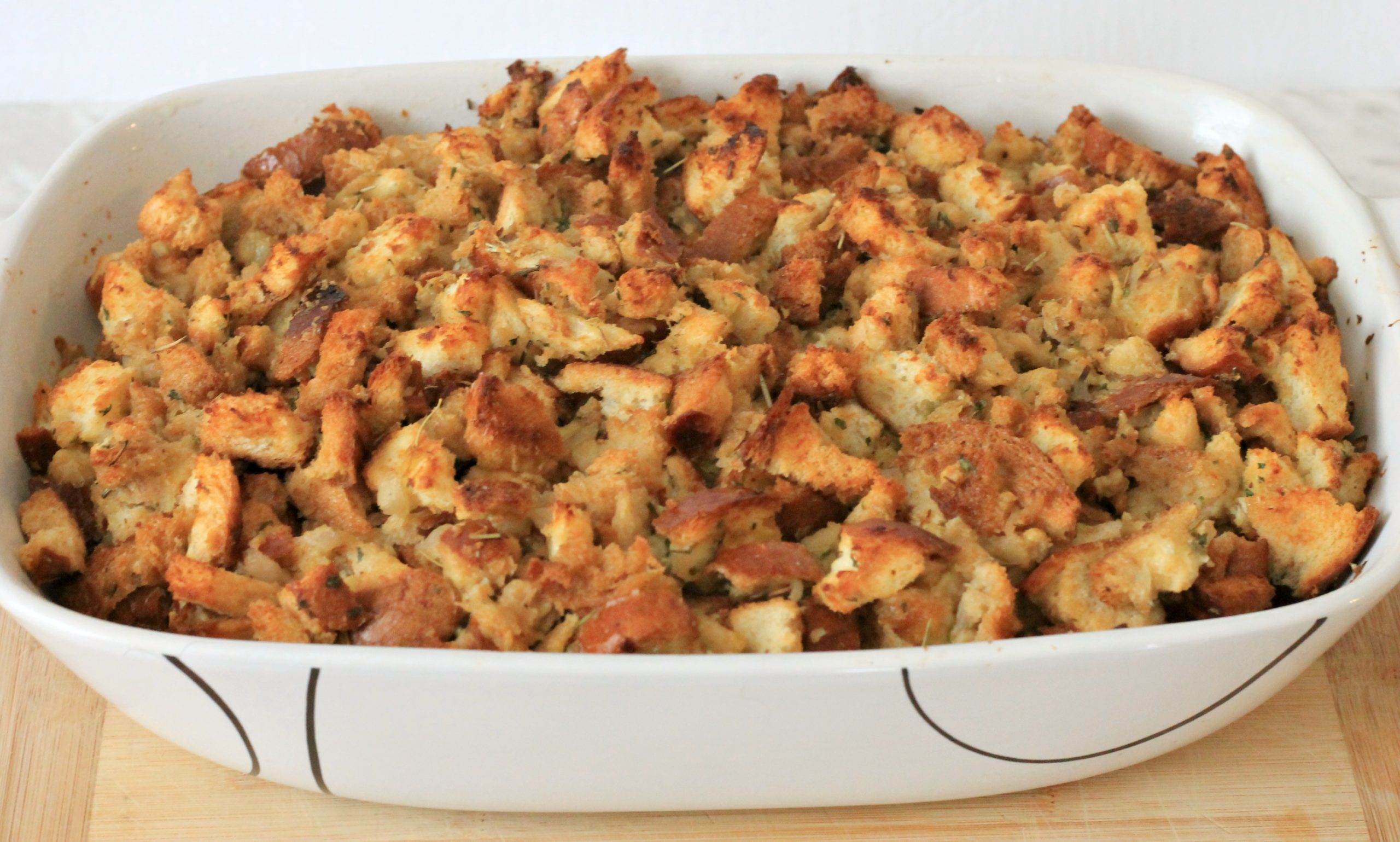 Easy Traditional Stuffing Recipe For The Holidays The Olive Blogger