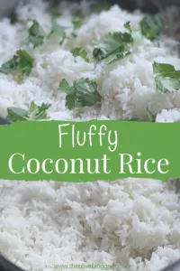 Fluffy Coconut Rice 