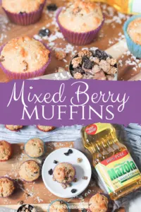 Mixed Berry Muffins 